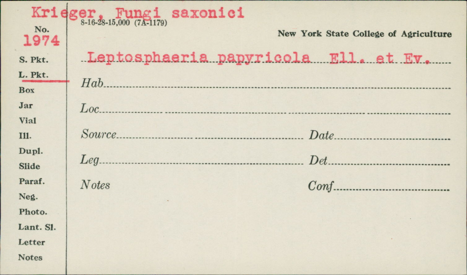 Leptosphaeria papyri image