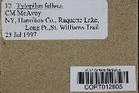 Tylopilus felleus image