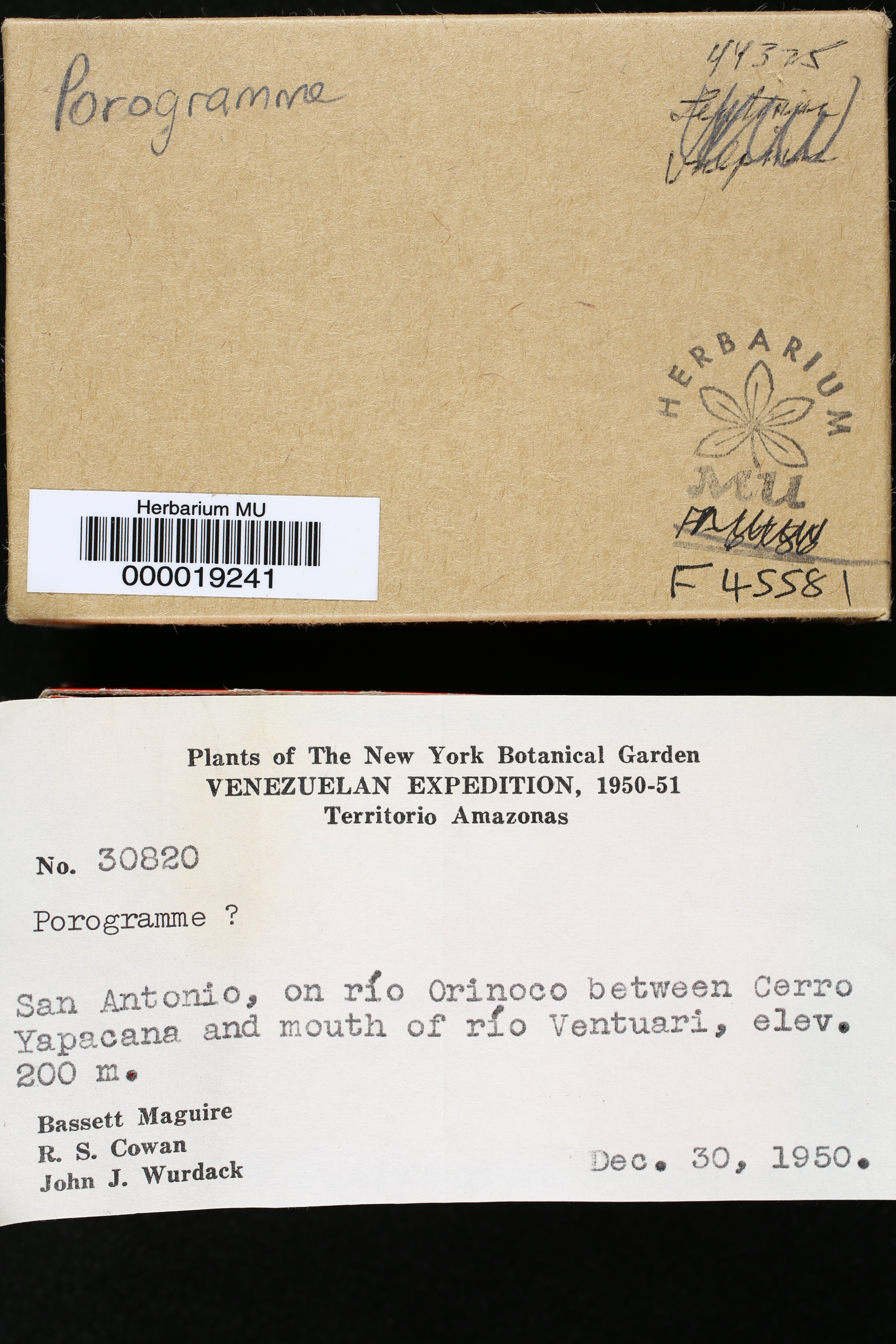 Porogramme