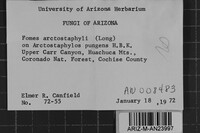 Fomes arctostaphyli image