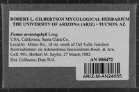 Fomes arctostaphyli image