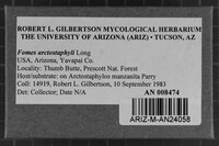 Fomes arctostaphyli image