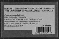 Fomes arctostaphyli image