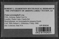 Fomes arctostaphyli image