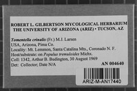 Image Associated With the Occurrence